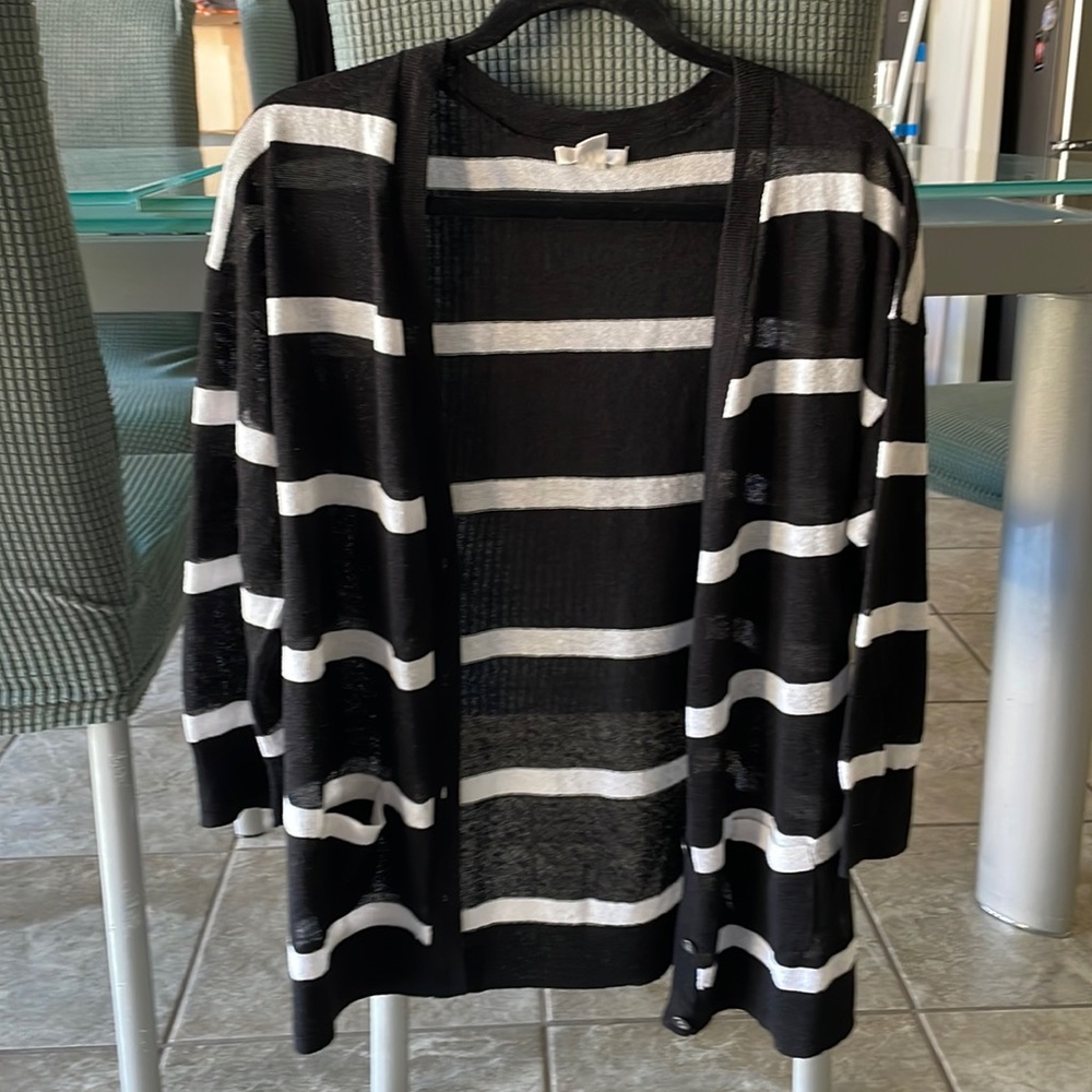 Lightweight Striped Cardiagn